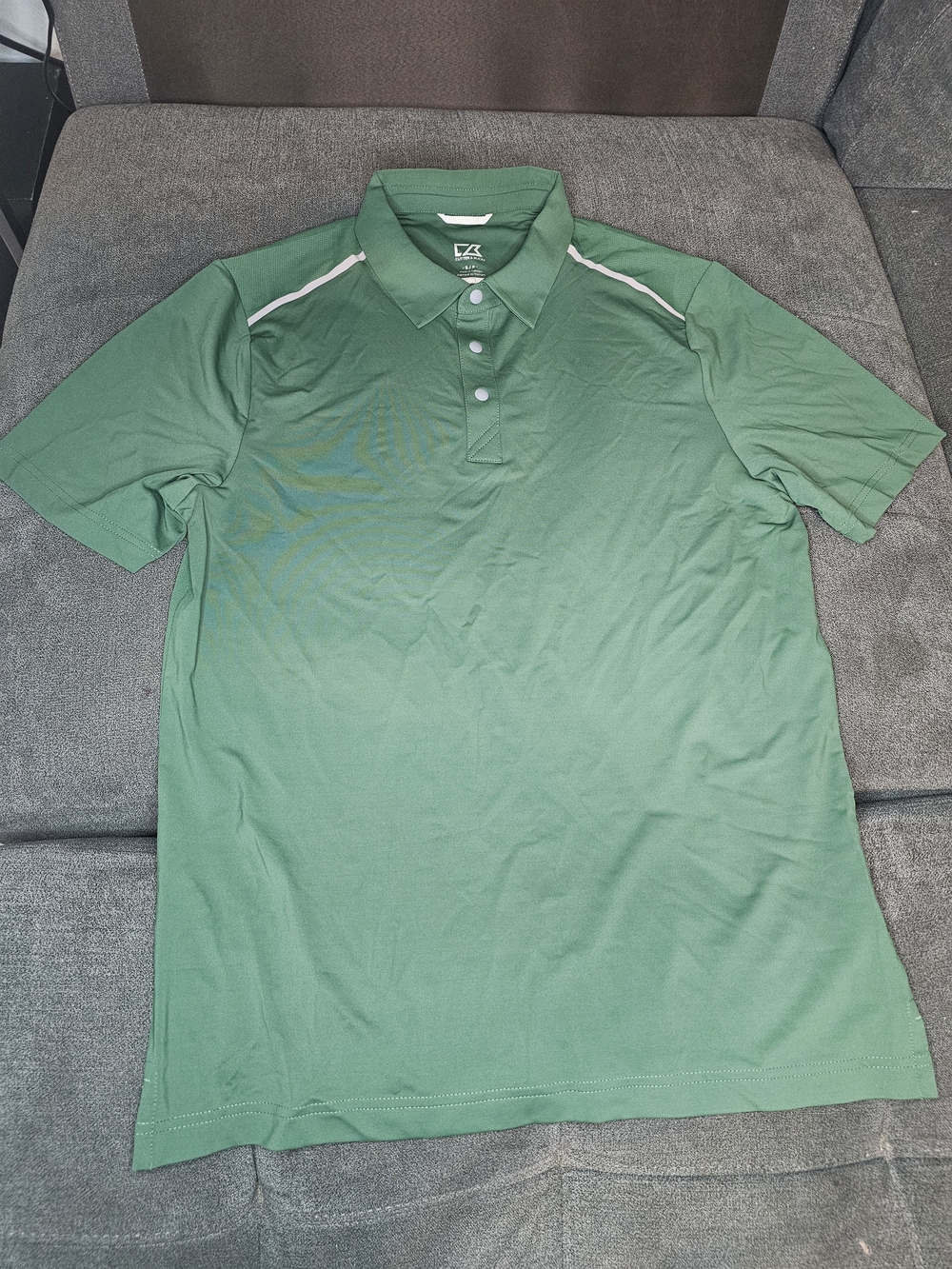 Cutter & Buck Green Performance Polo Shirt